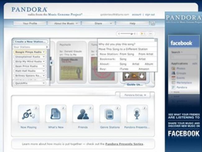 Pandora sale a bolsa en NY y se revaloriza más de 40 %