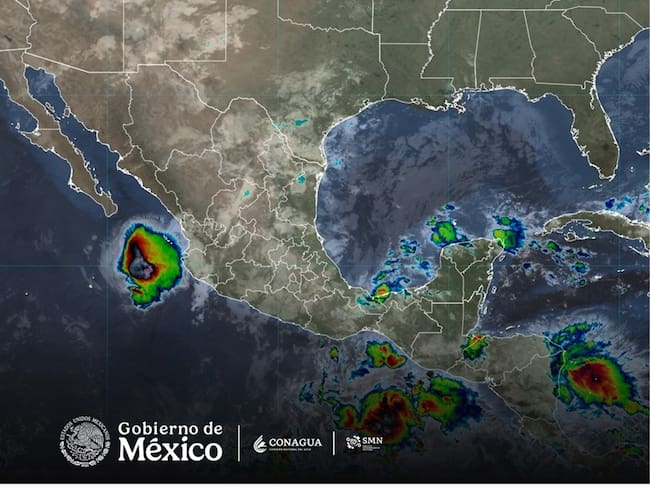 Tormenta tropical Trudy se aleja de México pero provoca lluvias fuertes en Jalisco y otros estados