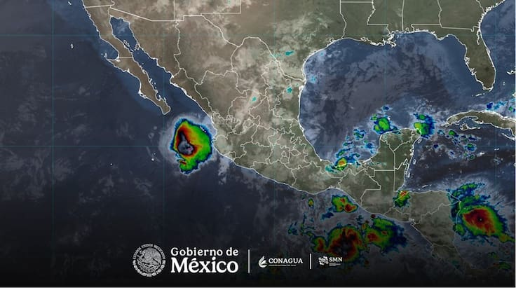 Tormenta tropical Trudy se aleja de México pero provoca lluvias fuertes en Jalisco y otros estados