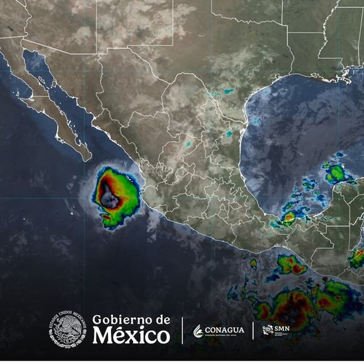 Tormenta tropical Trudy se aleja de México pero provoca lluvias fuertes en Jalisco y otros estados