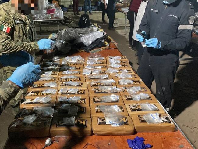 Marina asegura mil 185 paquetes de droga en Nayarit