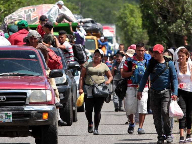 Huelga de hambre por la Caravana migrante, exige Retorno Asistido