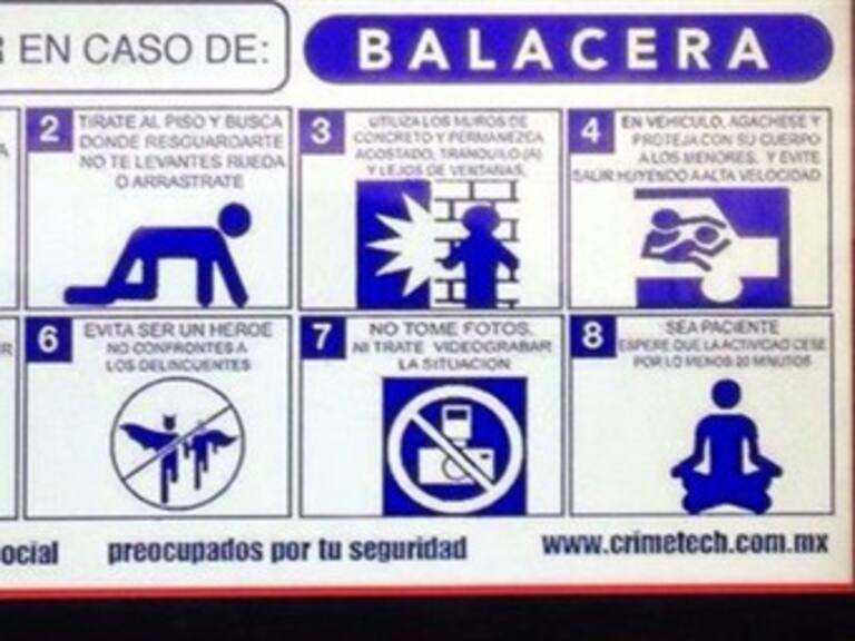 Implementan simulacros en caso de balacera en Edomex