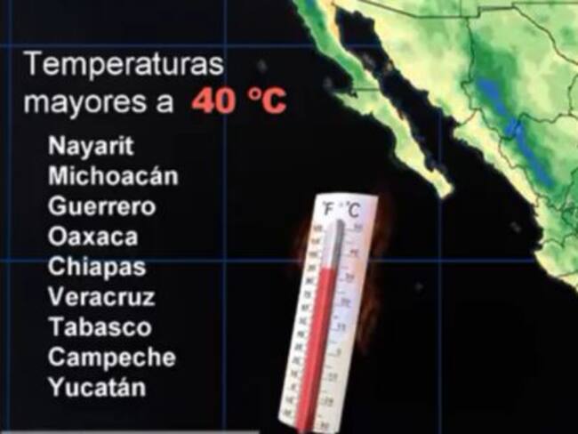 Se esperan temperaturas cálidas para la mayor parte del territorio nacional