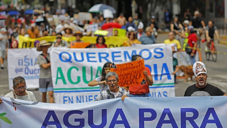 Crisis de agua en Guadalajara provoca movilizaciones ciudadanas, demandan solución, investigación y sanciones
