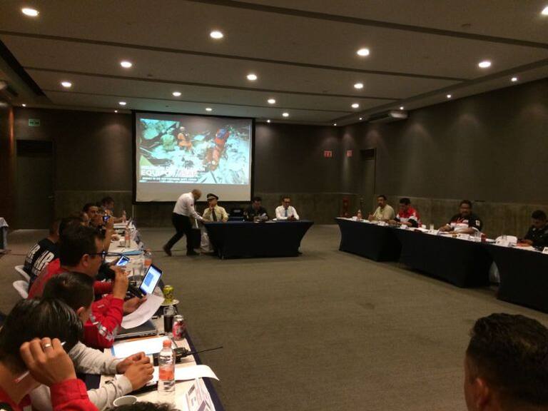 PC Nacional evalúa acción de grupos de bomberos en sismo de CDMX