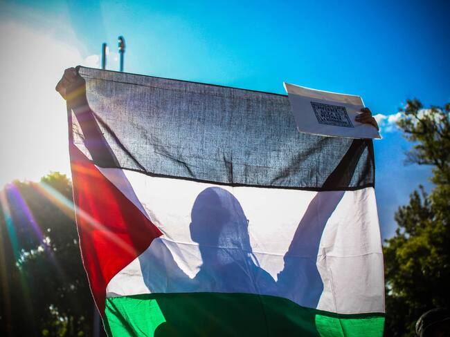 Colocan ‘Antimonumento por Palestina’ en la CDMX; ¿Qué es lo que representa?