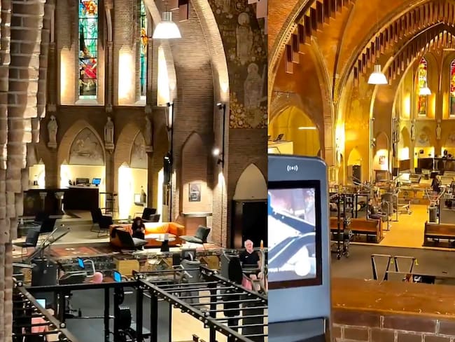 Así luce la primer Iglesia Católica convertida en gimnasio por falta de creyentes | VIDEO