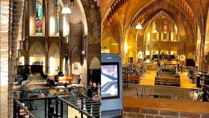 Así luce la primer Iglesia Católica convertida en gimnasio por falta de creyentes | VIDEO