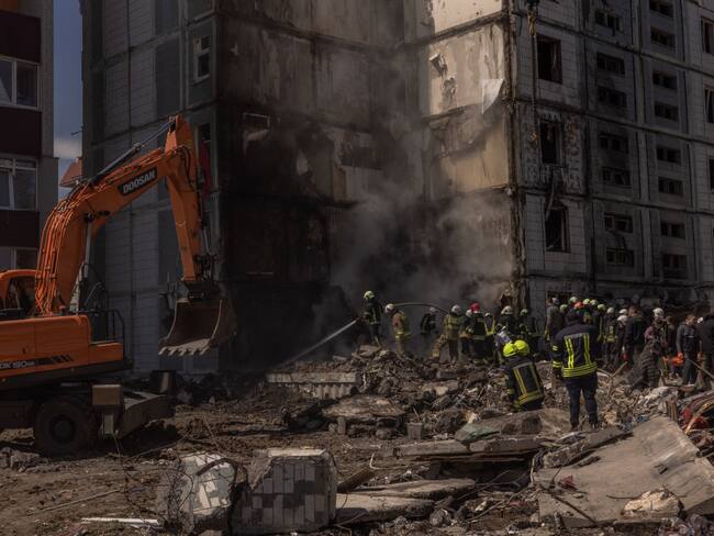 Al menos ocho personas murieron en ataque masivo de Rusia a Ucrania