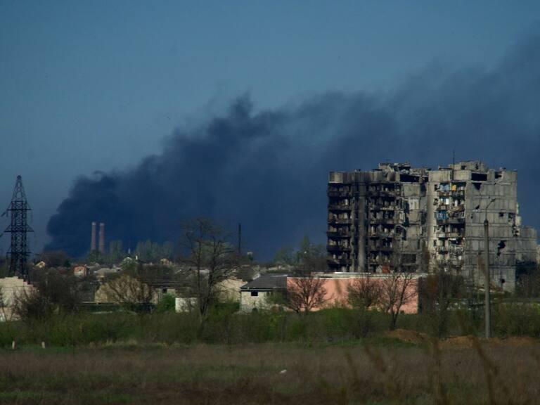 Rusia anuncia alto al fuego en Mariupol
