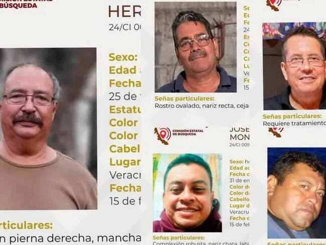 Buscan a cinco campesinos desparecidos tras acudir a una audiencia en Veracruz