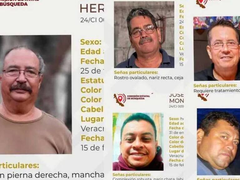 Buscan a cinco campesinos desparecidos tras acudir a una audiencia en Veracruz