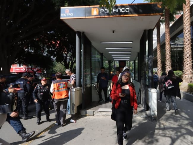 Metro Polanco: Al menos 7 lesionados por falla en escalera eléctrica |VIDEO