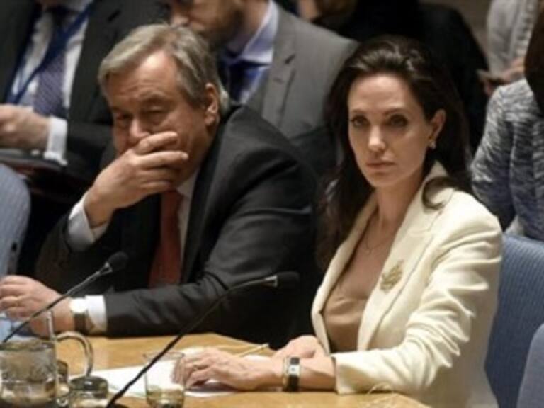 Angelina Jolie critica el desinterés de la ONU sobre situación en Siria