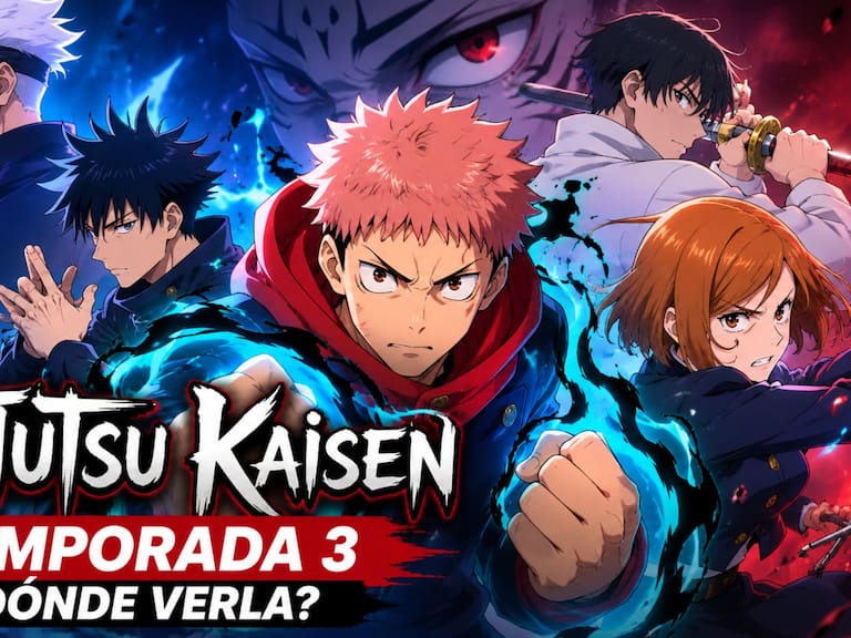 ¿Dónde ver Jujutsu Kaisen temporada 3?. IA
