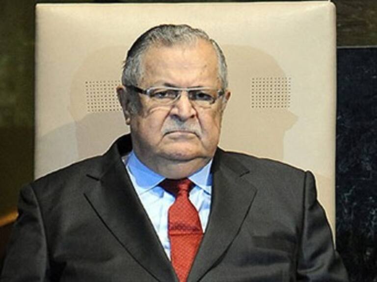 Sufre derrame cerebral presidente, Talabani