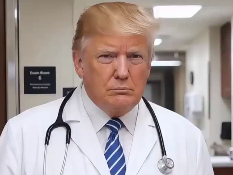 Video realizado con IA de Donald Trump