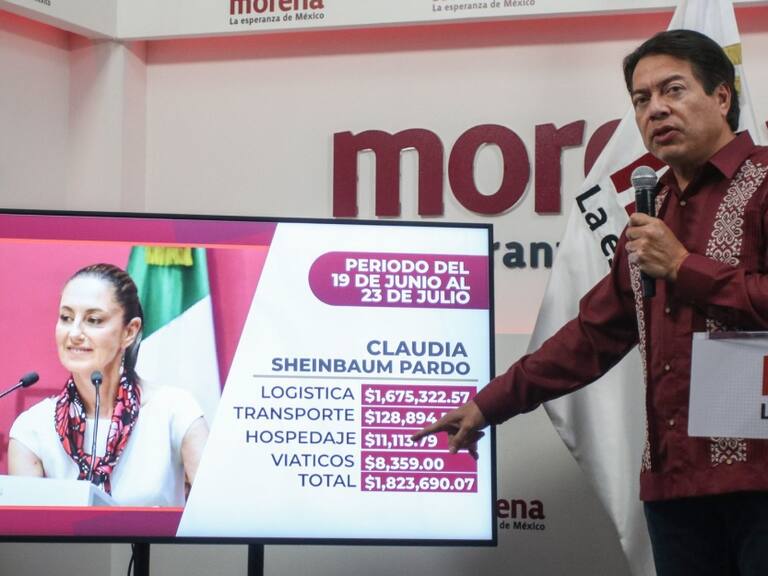 Logística es el concepto donde más ha desembolsado Claudia Sheinbaum