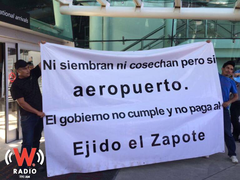 Así fue el bloqueo en el Aeropuerto de Guadalajara