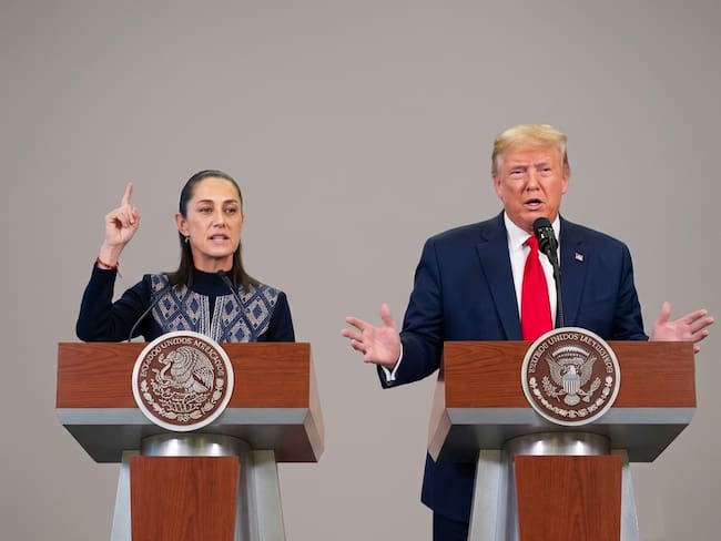 “No hay que engancharse”: la respuesta de Sheinbaum tras los señalamientos de Trump