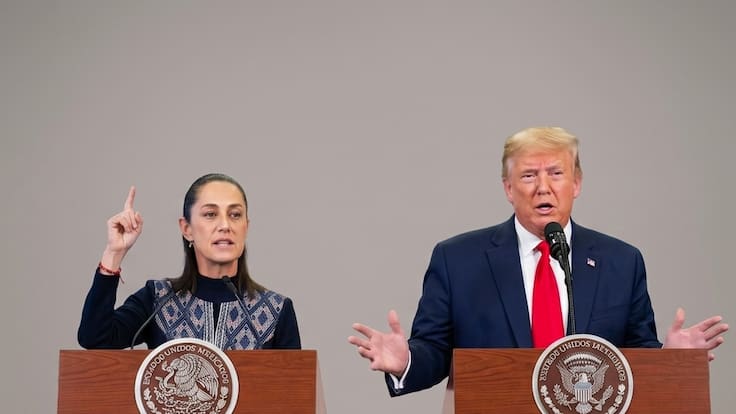 “No hay que engancharse”: la respuesta de Sheinbaum tras los señalamientos de Trump