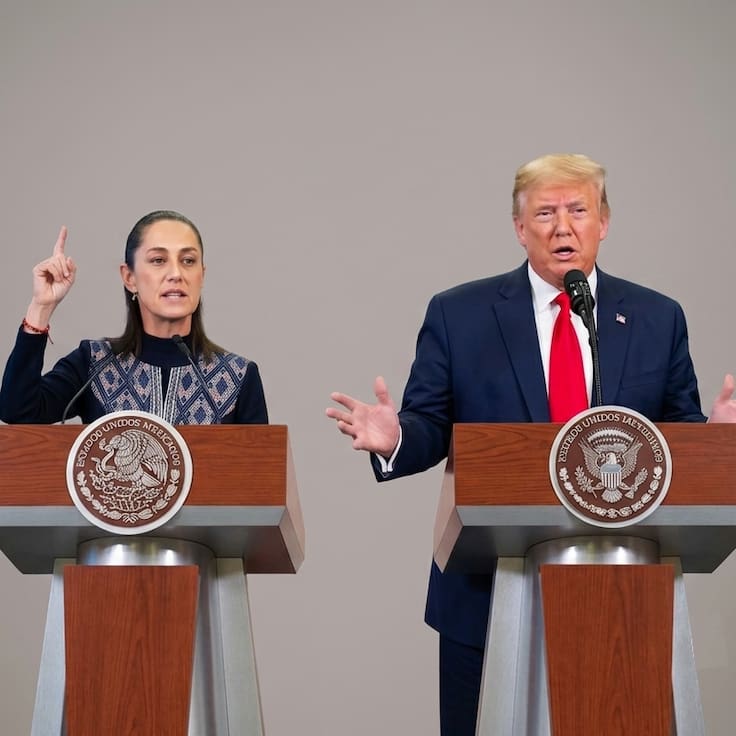 “No hay que engancharse”: la respuesta de Sheinbaum tras los señalamientos de Trump