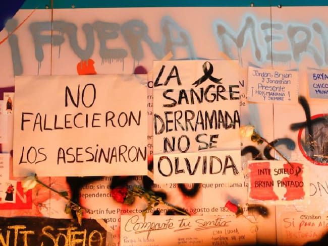 Protestas en Perú arrojan muerte y desaparición de jóvenes