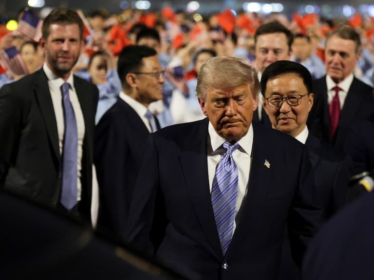 Trump y Xi se reúnen en China en medio de tensión por Taiwán e Irán (Photo by Alex Wong/Getty Images)
