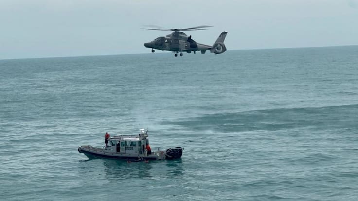 SEMAR encuentra cuerpos de los pilotos de helicóptero que se desplomó
