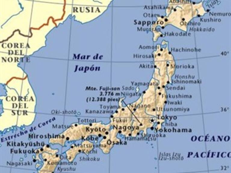 Emiten alerta de tsunami en Japón