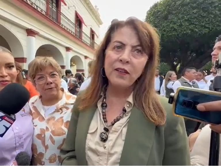 Niega la gobernadora de Morelos, Margarita González, haber recibido amenazas del Cártel de Sinaloa.