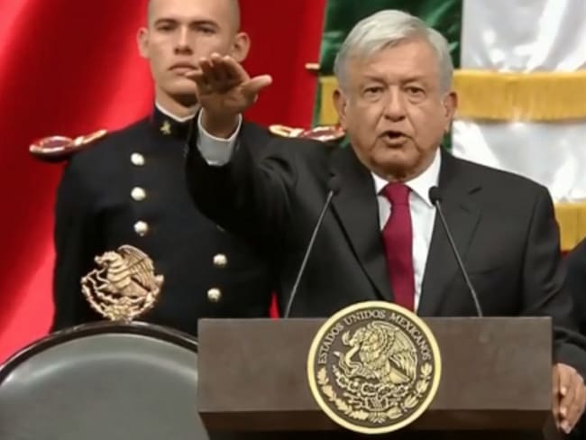 López Obrador rinde protesta como presidente de México