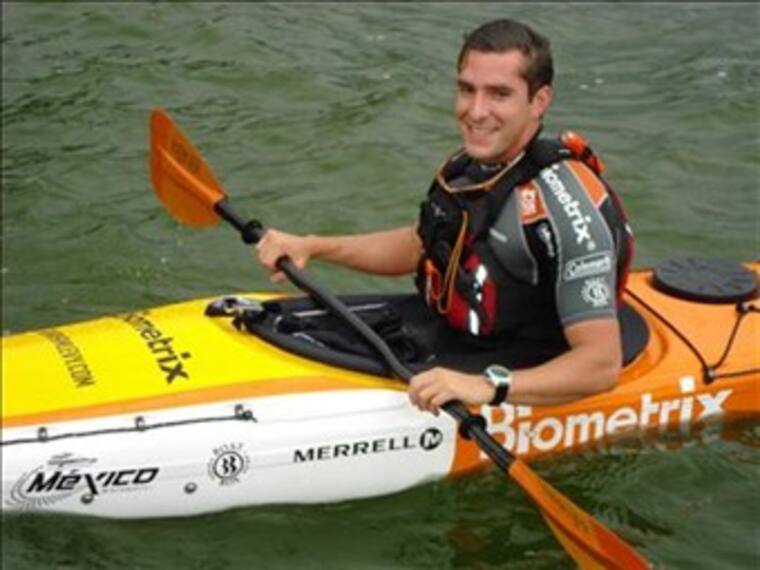 Pretende mexicano cruzar a remo el Atlántico