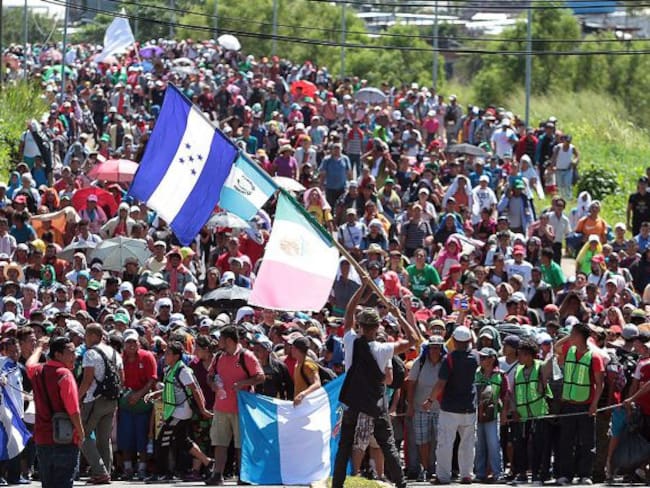 SRE: Descartado conflicto diplomático entre México y EU por caravana migrante