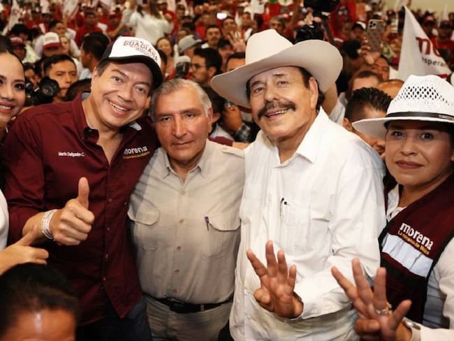 Respalda Adán Augusto a candidatos de Morena en Coahuila y Edomex
