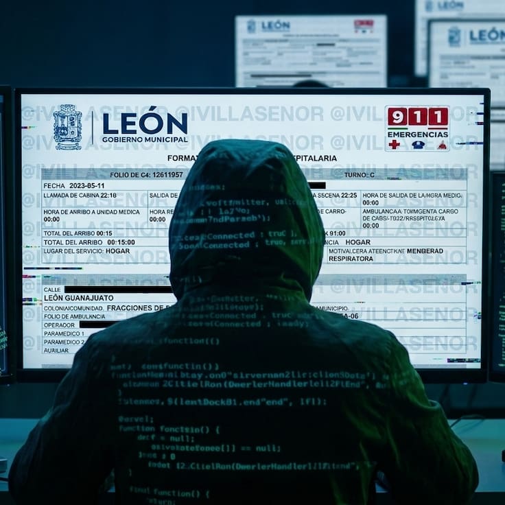 Guanajuato suma 5 ciberataques masivos; Esto es lo que se filtró en el mega hackeo al C4