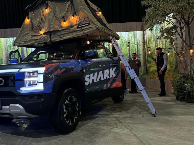 La fuerza híbrida de BYD Shark llega por primera vez a México