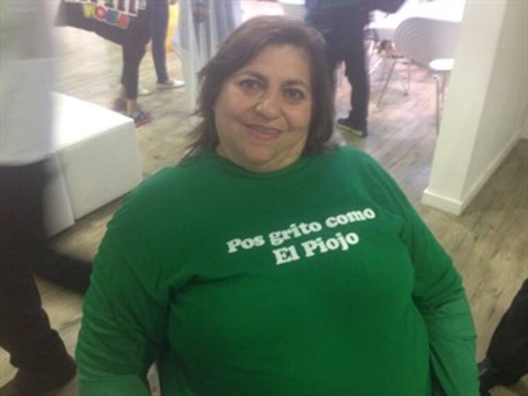 Cuando juega el Tri, ‘sufro sabroso’: Doña Pioja