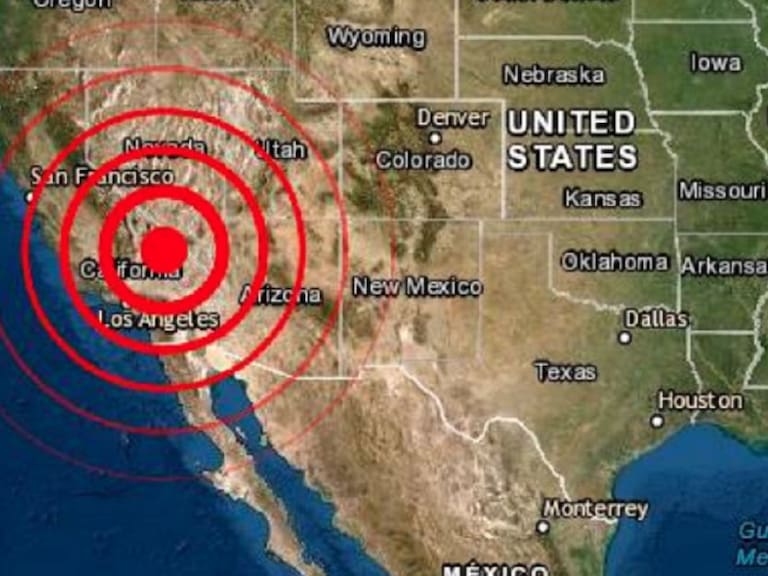 Ahora en California; los videos del sismo magnitud 5.8