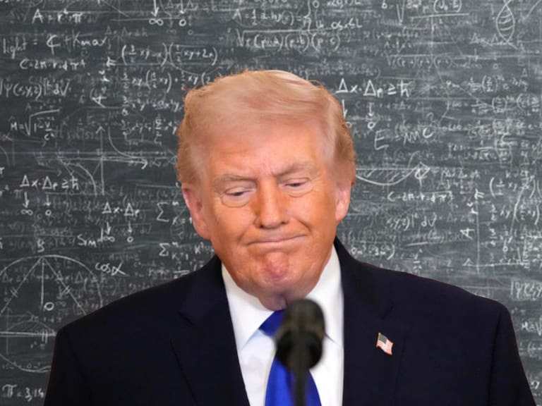 Donald Trump y su IQ: la verdad detrás de las pruebas cognitivas que presume. Getty Images
