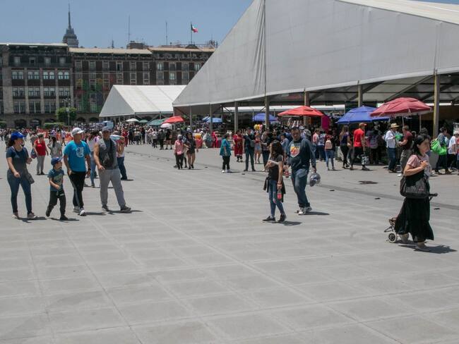 El domingo el Zócalo ya será totalmente peatonal