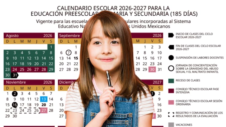 SEP propone 17 días sin clases para el ciclo escolar 2026-2027: así perfila el nuevo calendario