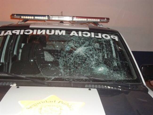 Agreden desconocidos a policías municipales en Coahuila