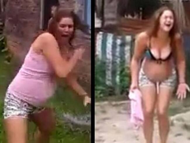 Anciana lanza agua hirviendo a mujer embarazada