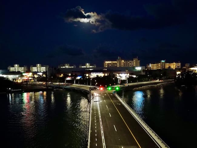 Inaugura Gobierno de México el Puente Nichupté, en Cancún, Quintana Roo