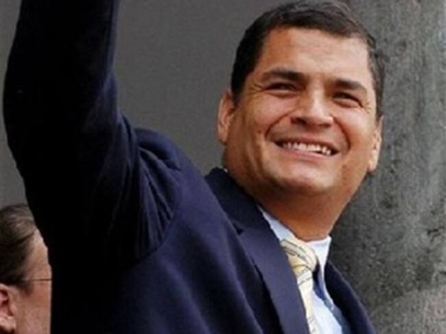 Rescatan a Rafael Correa