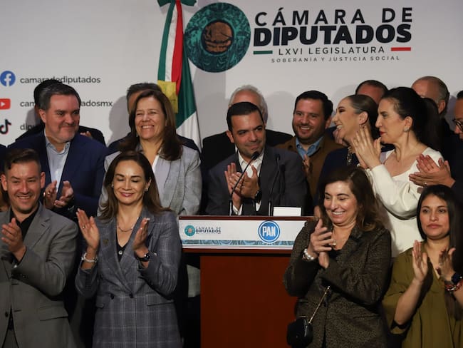 PAN presenta candidaturas para presidir mesa directiva de Cámara de Diputados