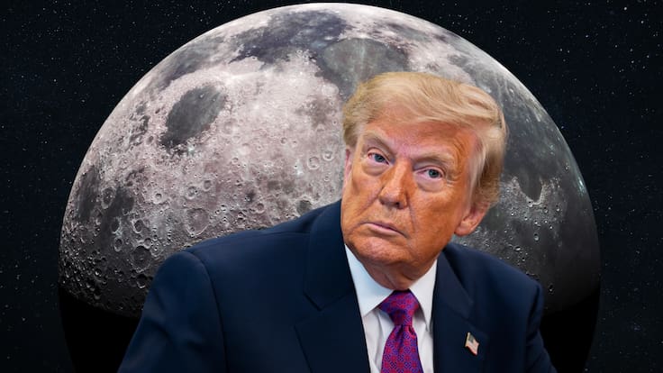 ¿Quién es dueño de la Luna? Trump acaba de reclamar el satélite como territorio de Estados Unidos, pero la ley internacional dice otra cosa