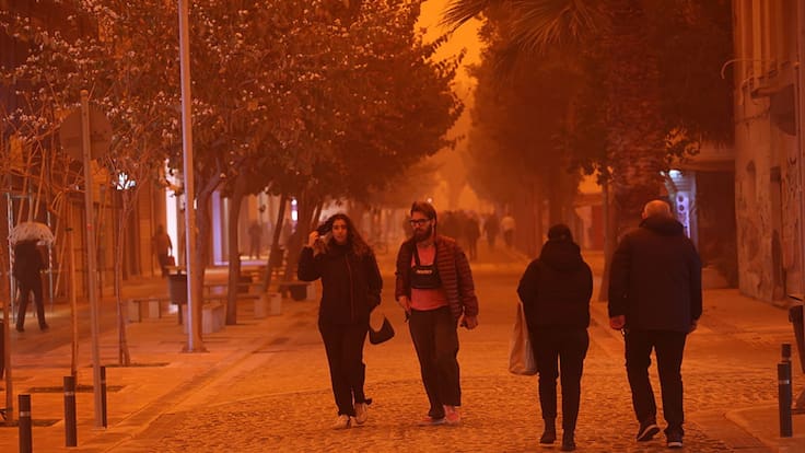 Polvo del Sahara cruzará más de la mitad de México de domingo a martes